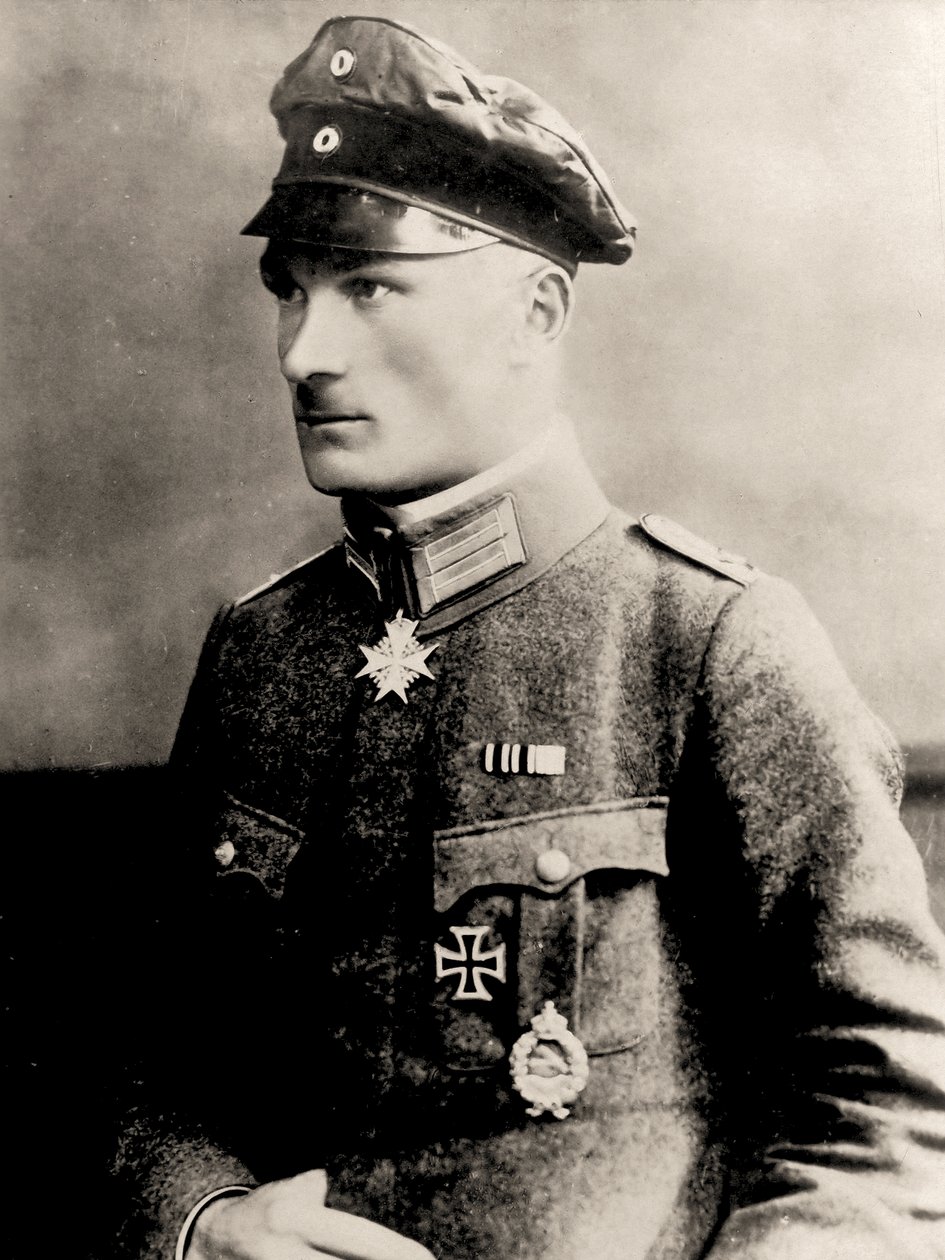 Manfred von Richthofenin muotokuva, n. 1915 (kuva) tekijältä Nicola Perscheid