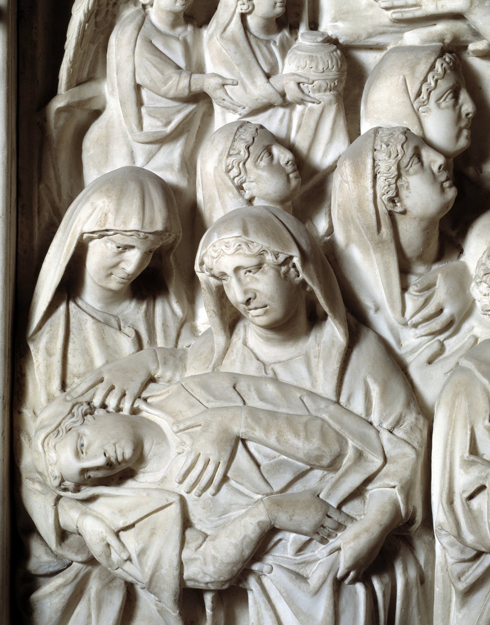 Crucifixion Detail -tuoli, jonka on toteuttanut Nicola Pisano tekijältä Nicola Pisano