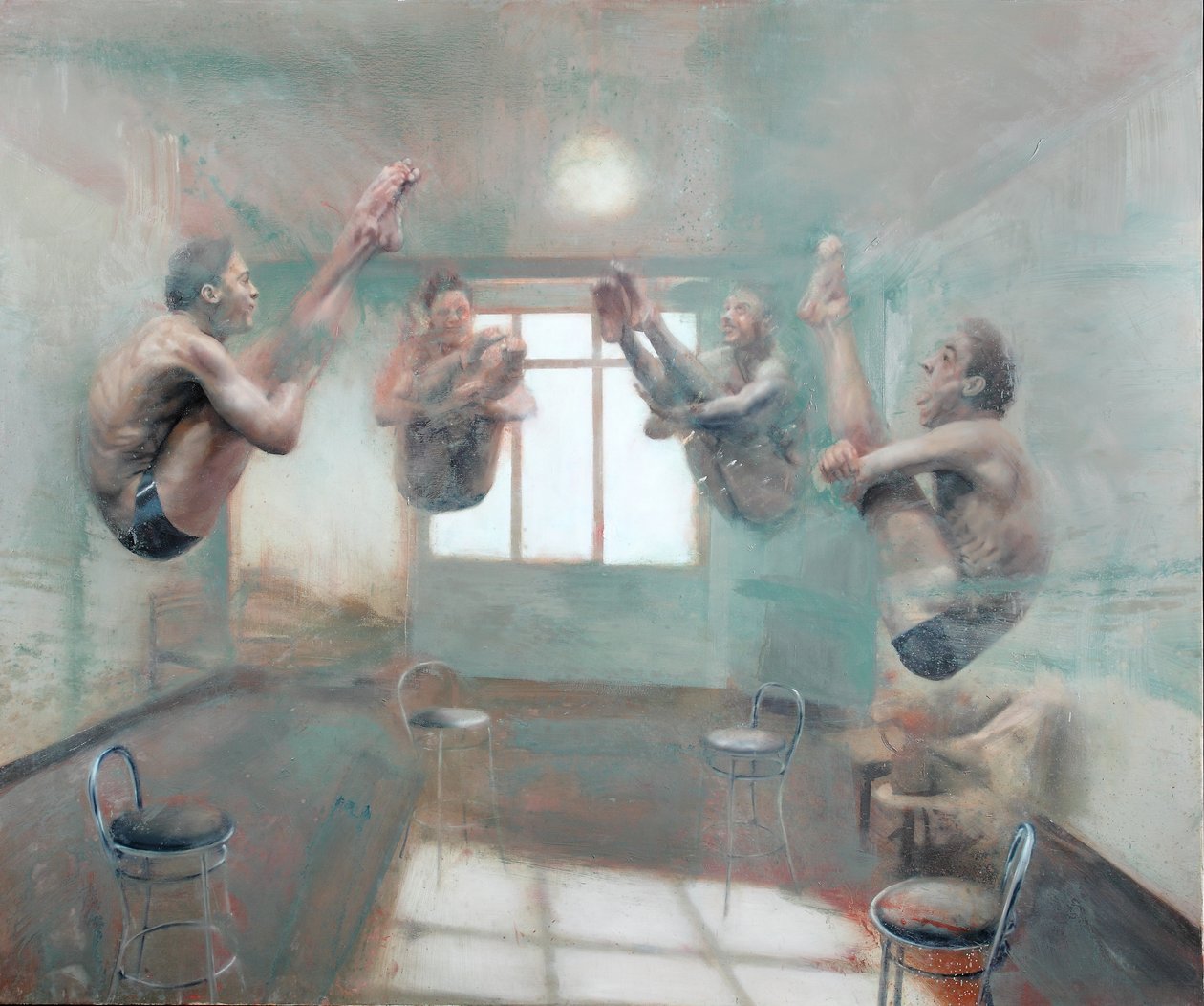Täyttäjät, 2013 (öljy kankaalle) tekijältä Nicola Pucci