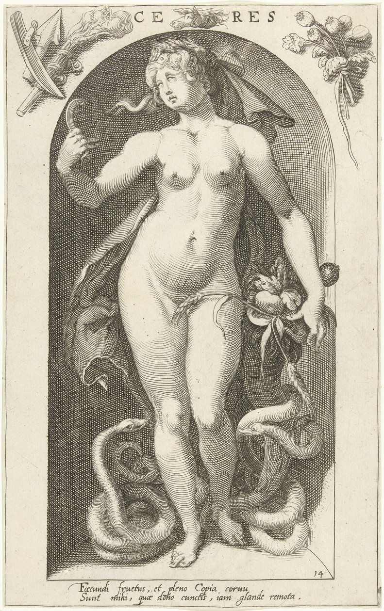 Ceres (otsikko esineessä) Ancient Gods (sarjan nimi) tekijältä Nicolaas Braeu