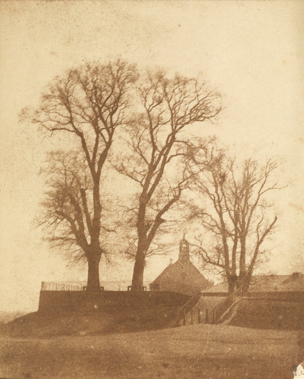 Forbury Hill, Reading,c. 1845 (kuva) tekijältä Nicolaas Henneman