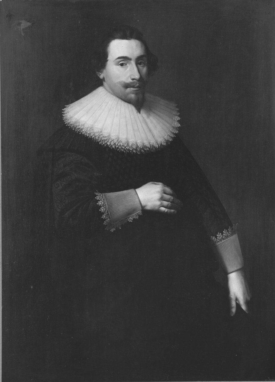 Cornelis de Graeff (1599-1664) yksityiskohta tekijältä Nicolaes Eliaszoon Pickenoy