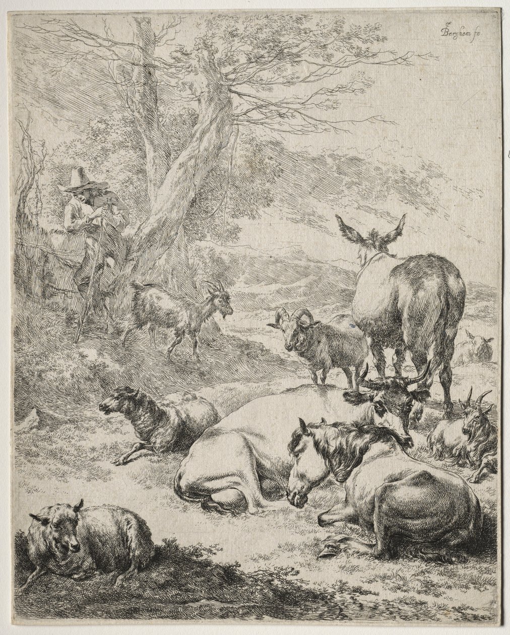 Lauma levossa tekijältä Nicolaes Berchem
