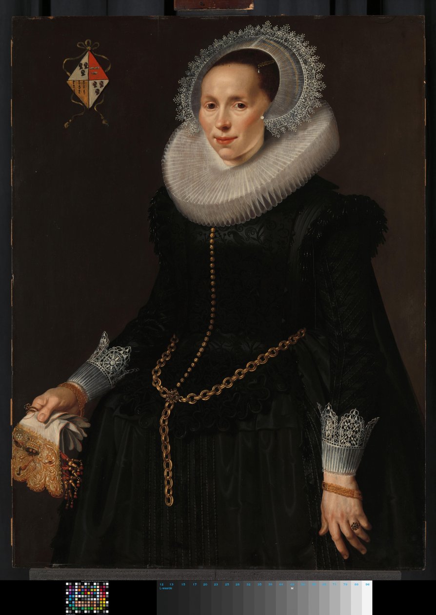 Pormestari Johannan muotokuva (n. 1601-60) tekijältä Nicolaes Eliasz Pickenoy