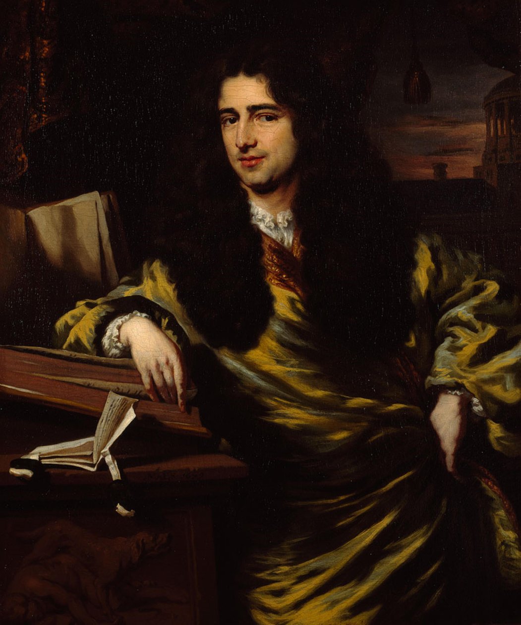 Cornelis Munter (1652-1708) tekijältä Nicolaes Maes