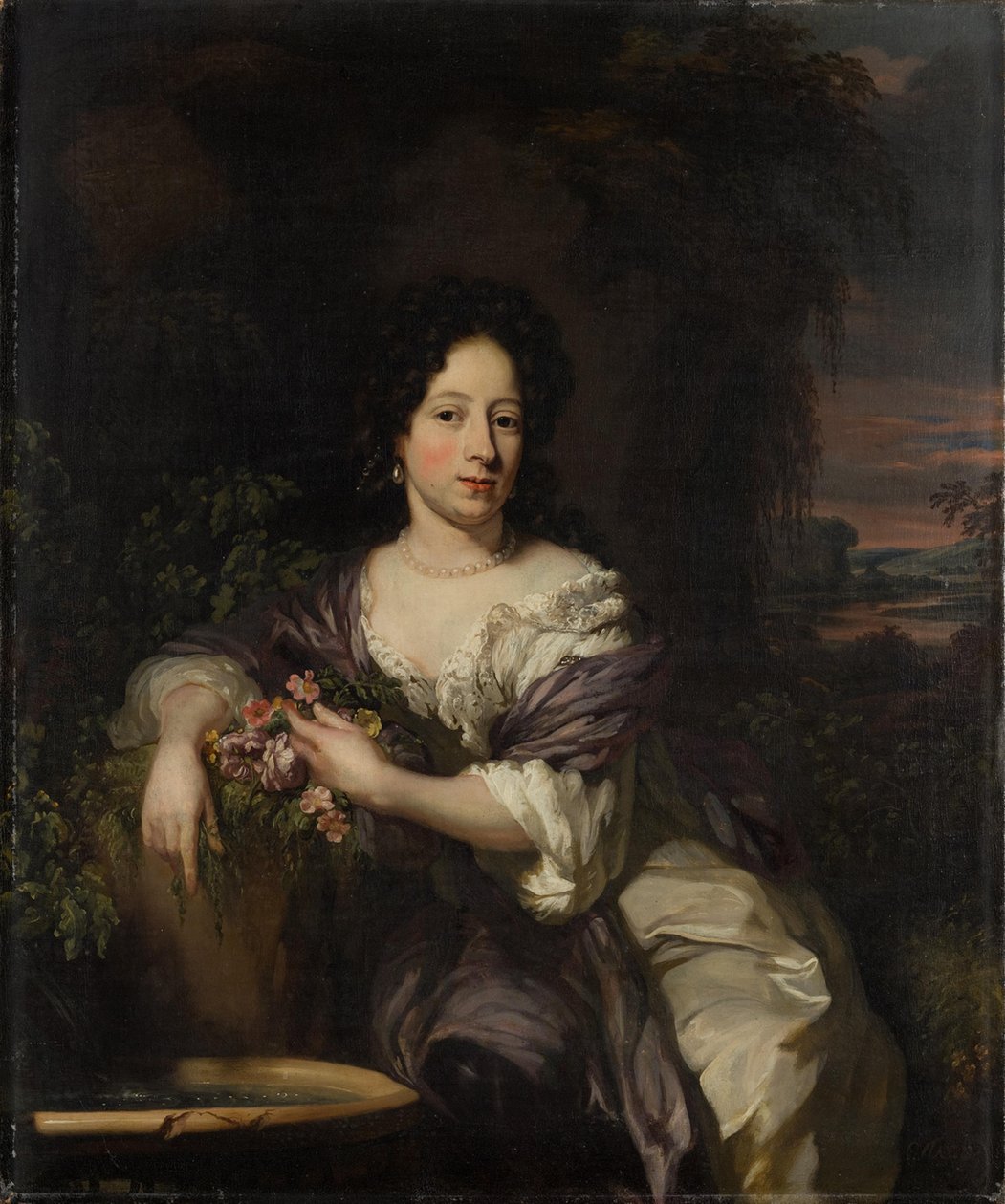 Madelena de la Court (1662-1712) tekijältä Nicolaes Maes