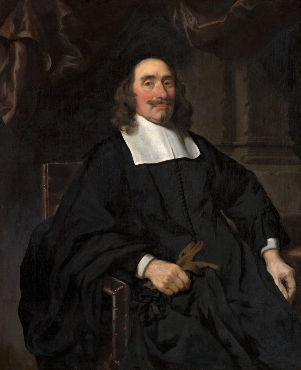 Herrasmuotokuva tekijältä Nicolaes Maes
