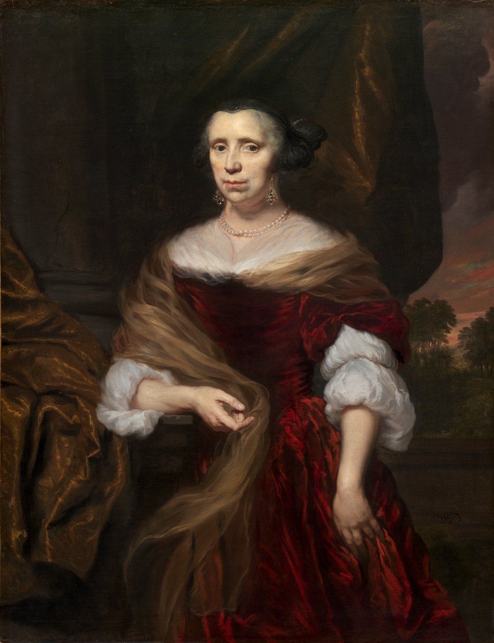 Naisen muotokuva tekijältä Nicolaes Maes