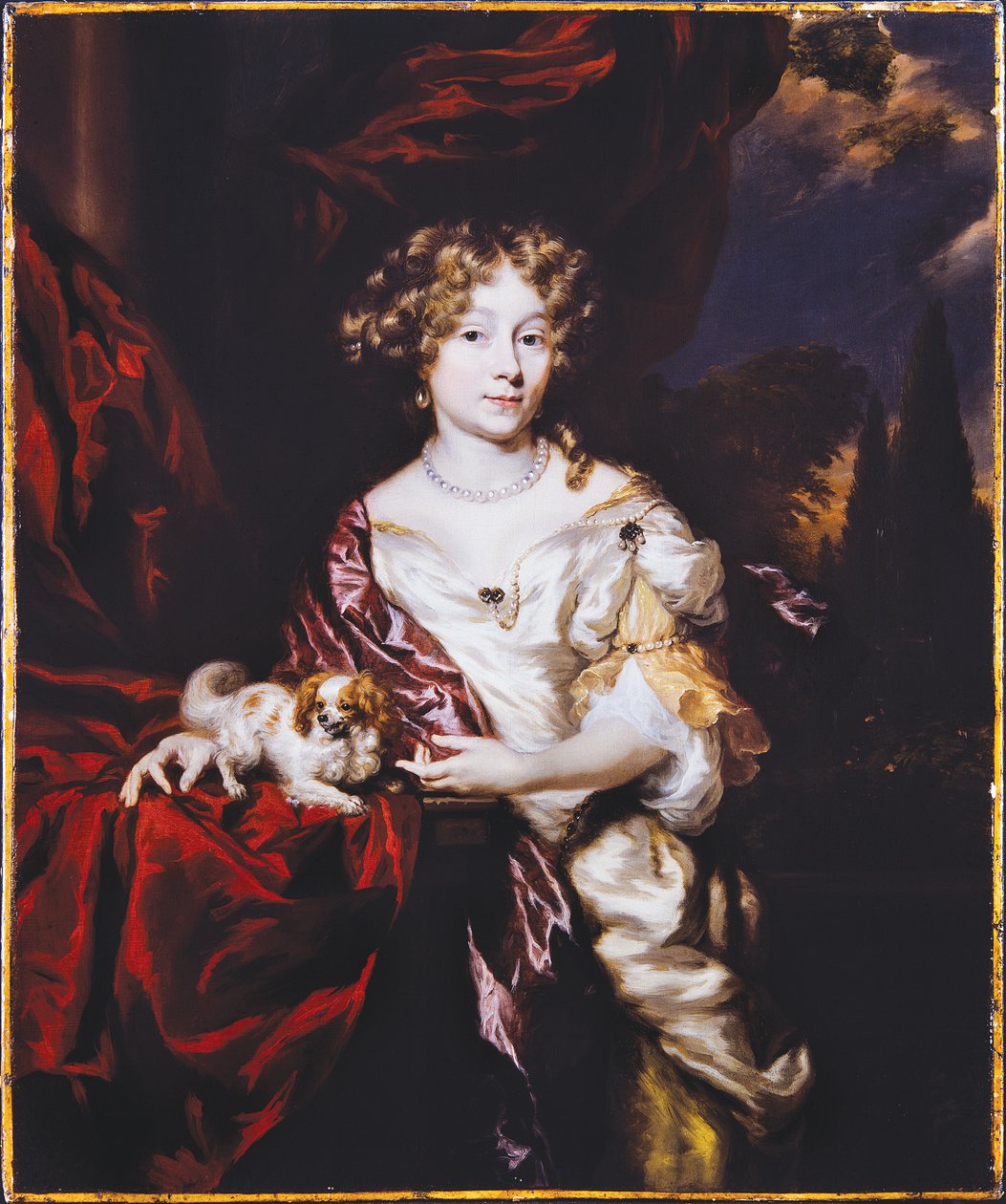 Naisen muotokuva, 1677 tekijältä Nicolaes Maes