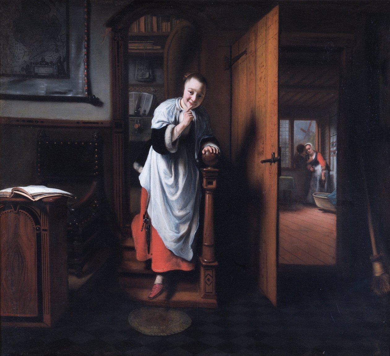 Salakuuntelija tekijältä Nicolaes Maes