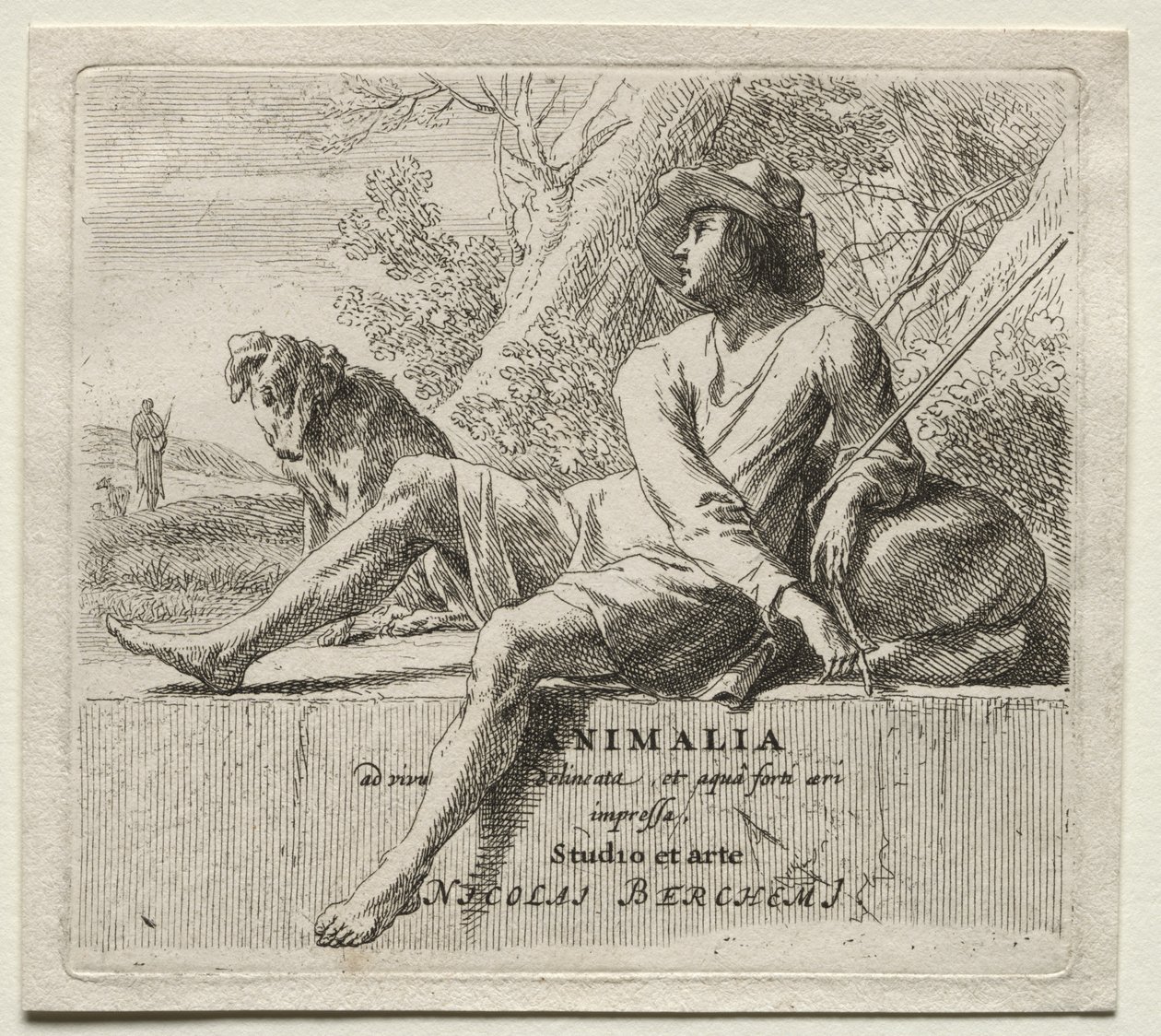 Nicolaes Berchem the Elder Shepherding -sarja. tekijältä Nicolaes Pietersz. Berchem