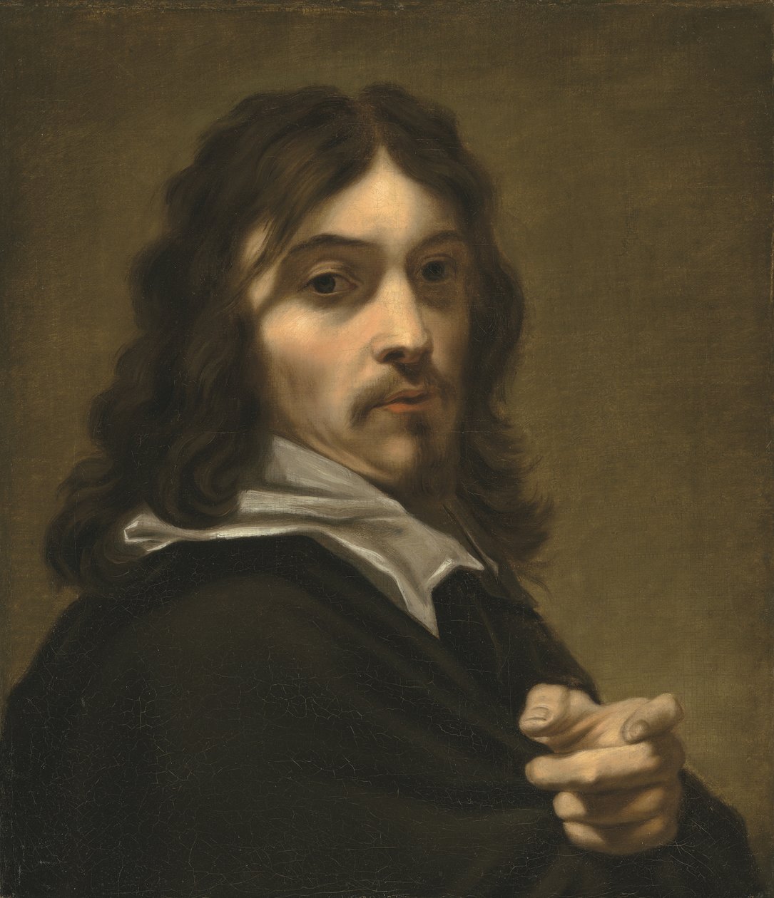Georg Pfründtin (1603-1663) muotokuva, rintakuva (öljy kankaalle) tekijältä Nicolaes Van Helt Stockade