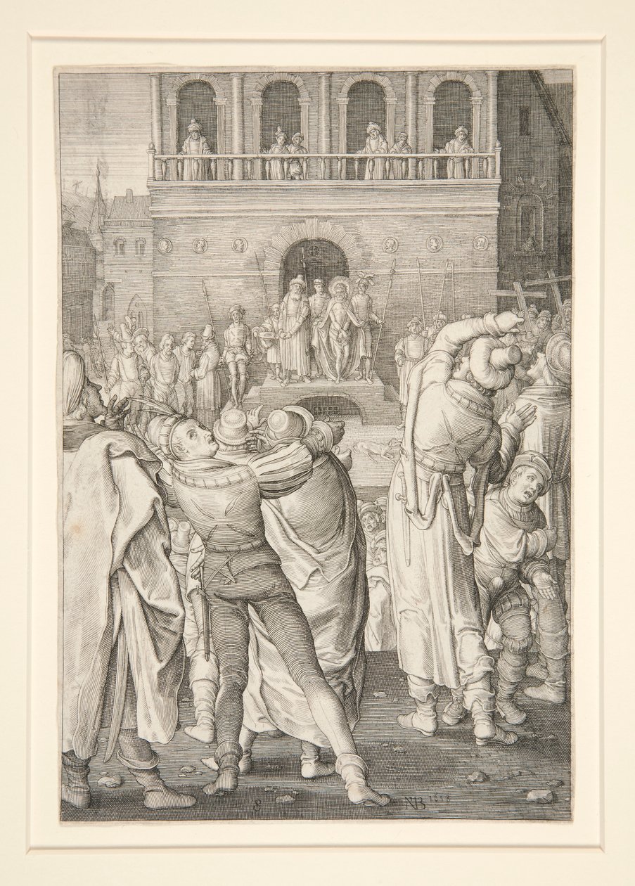 Kristus näytettiin ihmisille (Passion-sarja) tekijältä Nicolaes de Bruyn