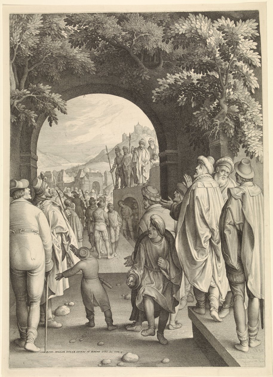 Ecce Homo Passion of Christ (sarjan nimi) tekijältä Nicolaes de Bruyn