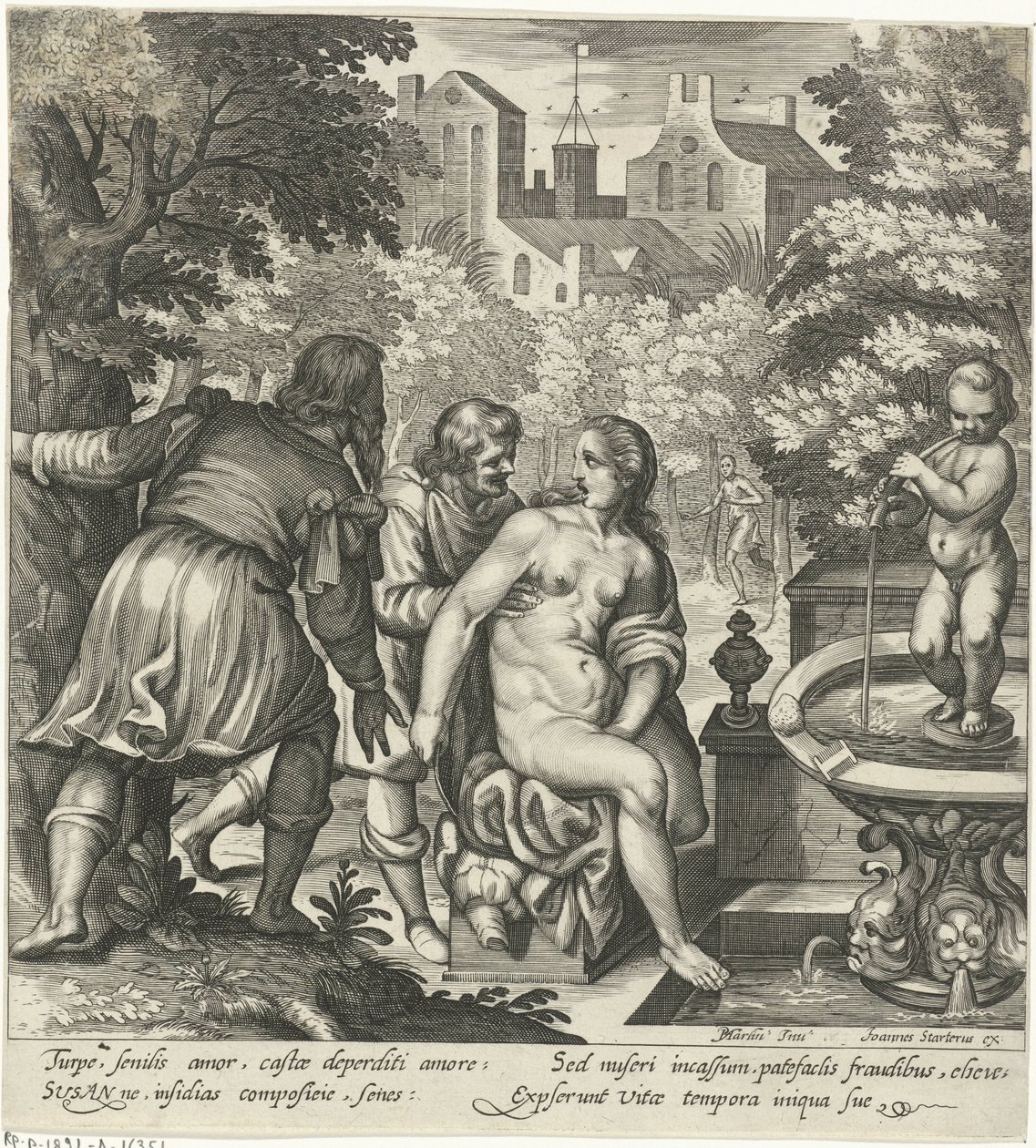 Susanna ja vanhimmat tekijältä Nicolaes van Geelkercken
