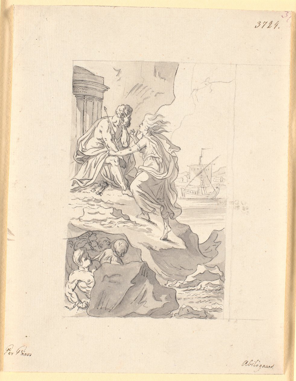 Avind at Æolus. "Peder Paars". 1. kirja 1. laulu tekijältä Nicolai Abildgaard