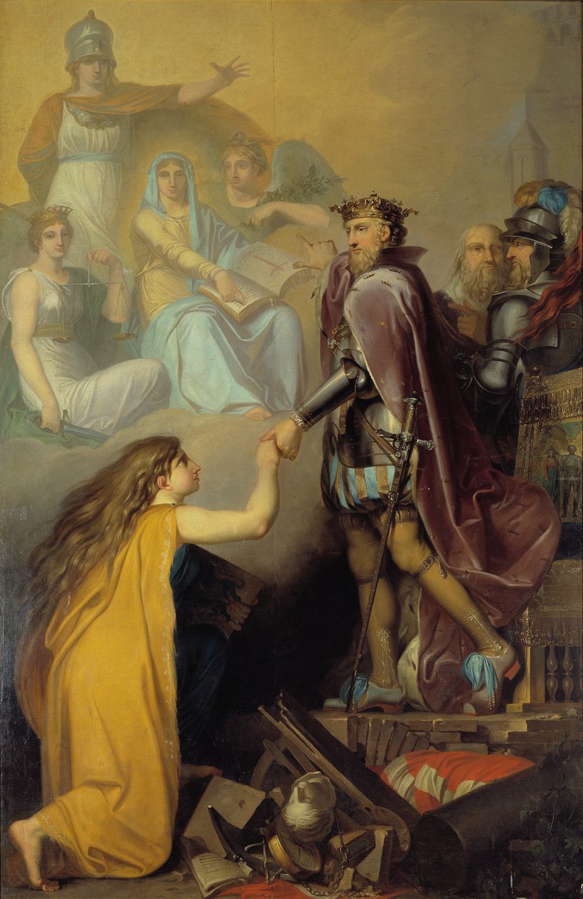 Christian III seuraa Tanskaa tekijältä Nicolai Abildgaard