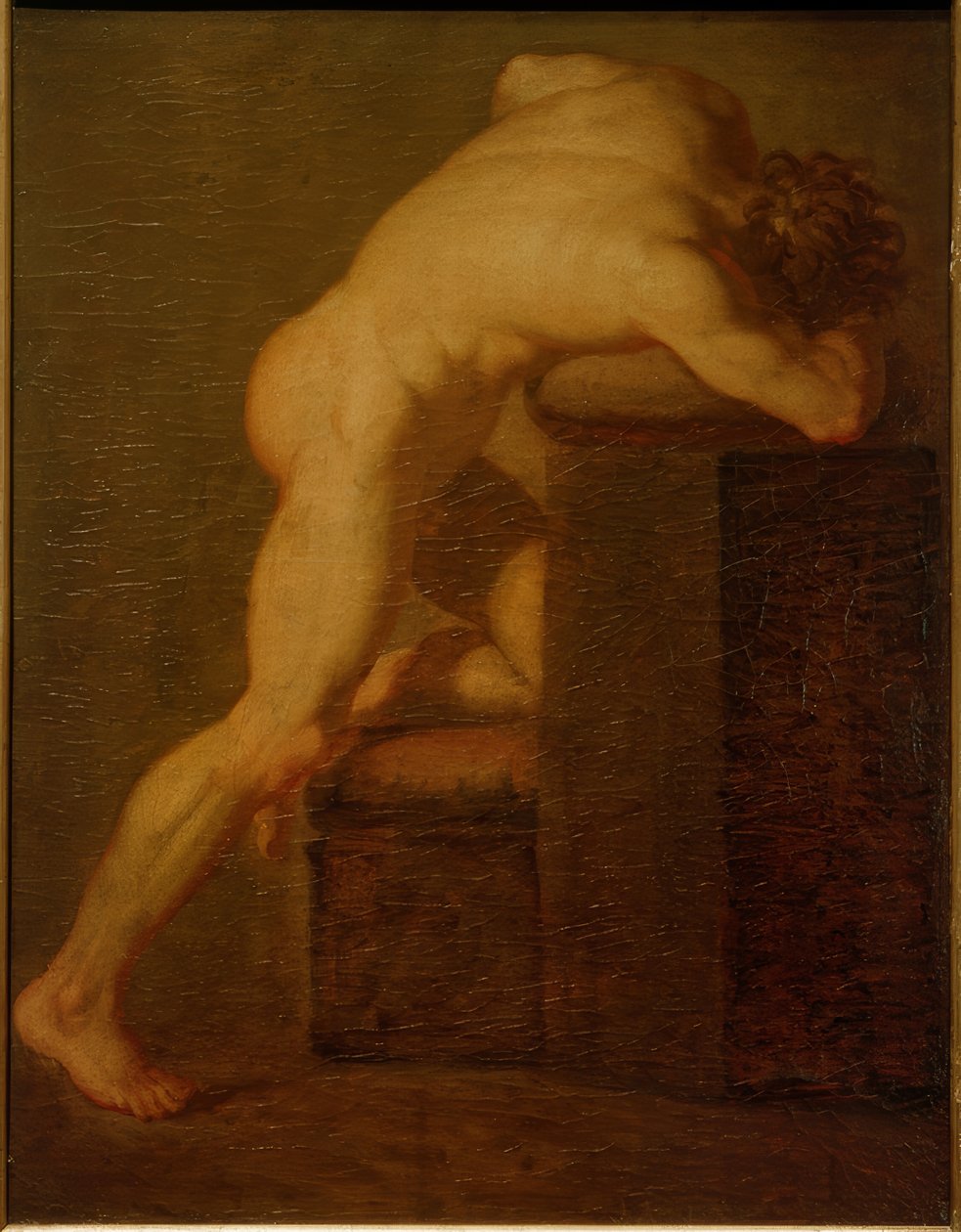 Mies alasti tekijältä Nicolai Abraham Abildgaard