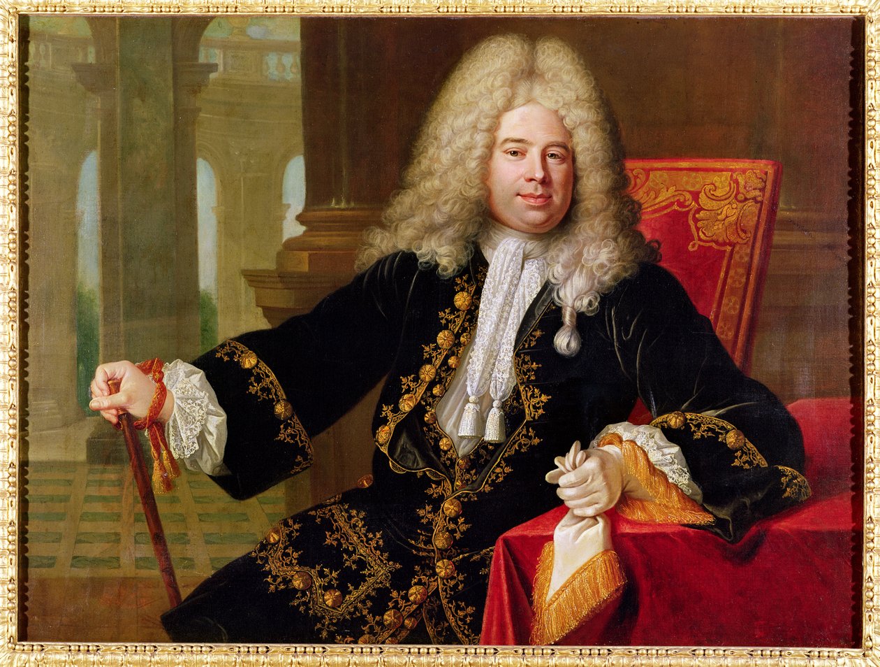 Tuomarin muotokuva tekijältä Nicolas de Largillière