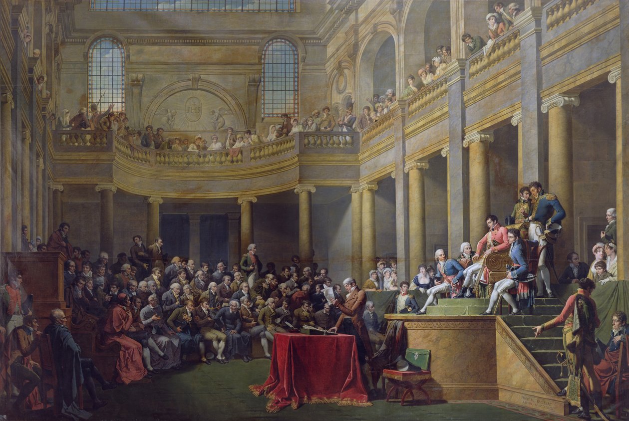 Lyonin komitea, 26. tammikuuta 1802, 1808 tekijältä Nicolas Andre Monsiau