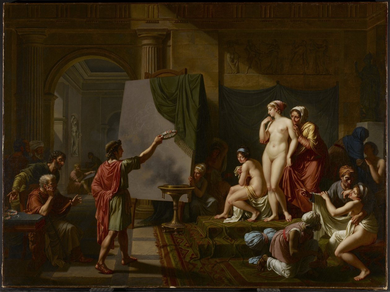 Huonekalut ja erilaiset esineet 1100- ja 1300-luvuilta tekijältä Nicolas Andre Monsiau
