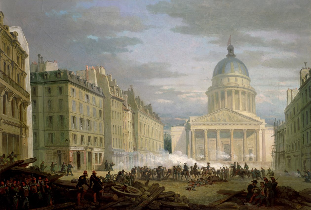 Pantheonin piiritys, 24. kesäkuuta 1848 tekijältä Nicolas Edward Gabe