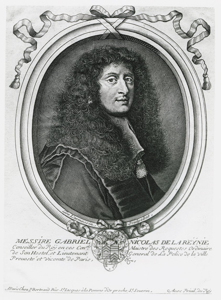 Gabriel Nicolas de la Reynie tekijältä Nicolas II de Larmessin