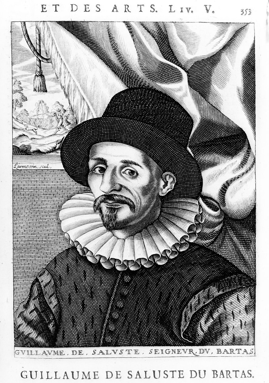 Guillaume de Salluste du Bartas tekijältä Nicolas II de Larmessin