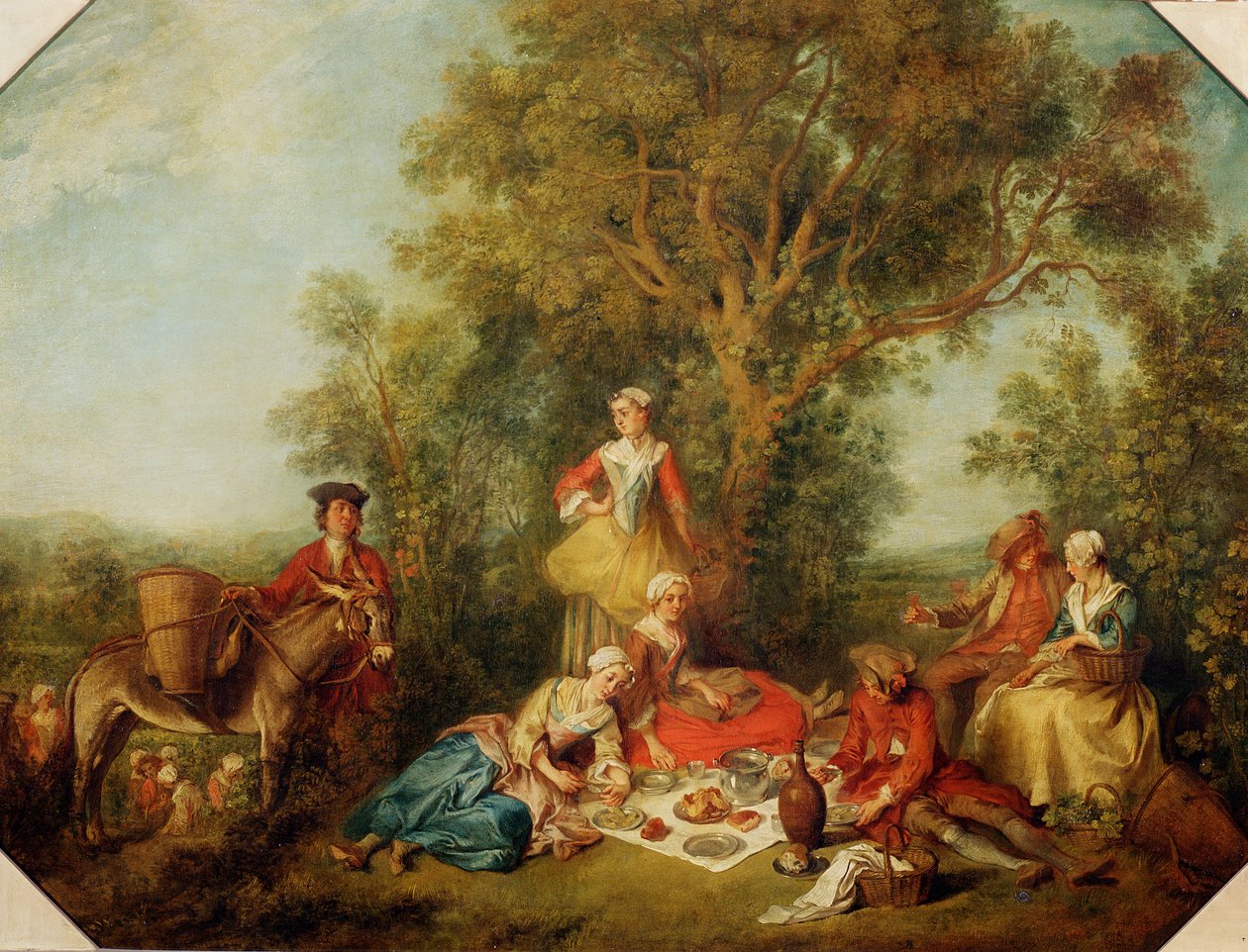 Syksy, 1738 tekijältä Nicolas Lancret