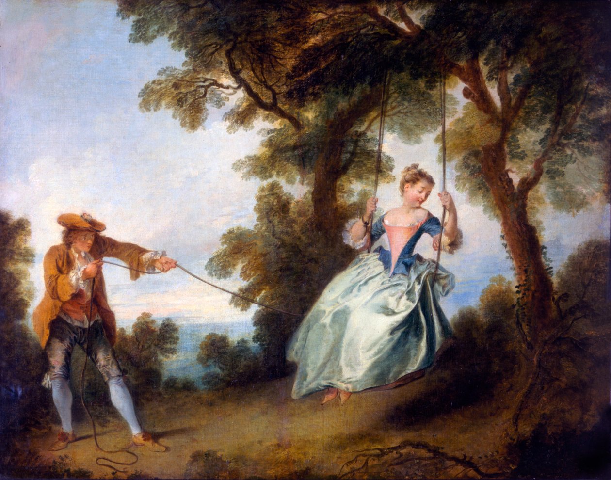 Keinu, 1730 tekijältä Nicolas Lancret