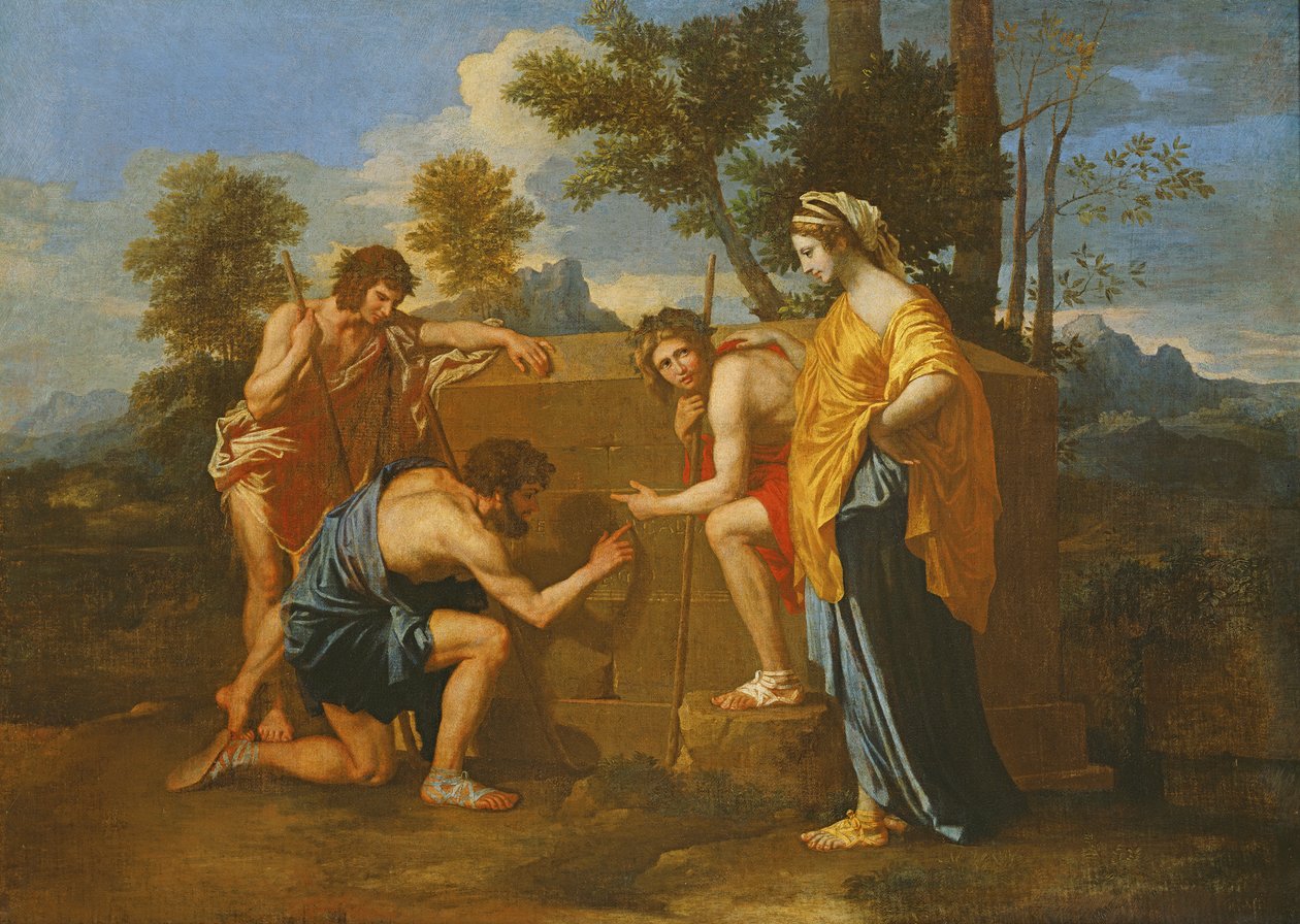 Arkadianpaimenkoira tekijältä Nicolas Poussin