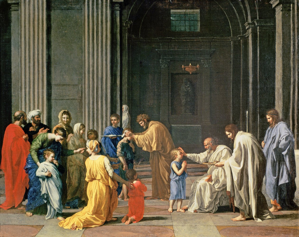 Vahvistus, n. 1638 tekijältä Nicolas Poussin