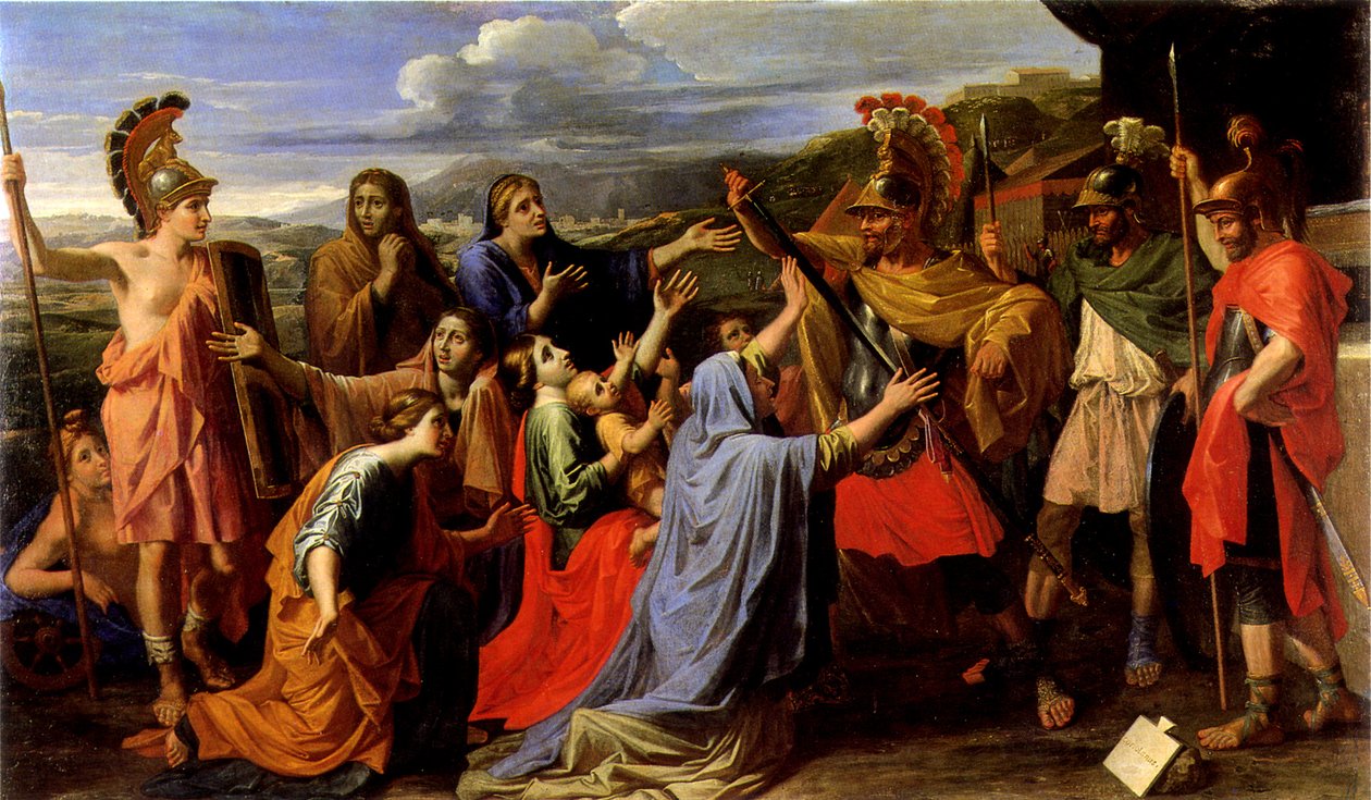 Coriolan les Andelys tekijältä Nicolas Poussin