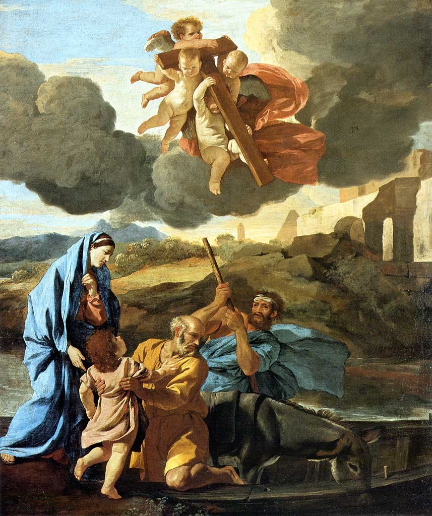 Le Retour d Egypte tekijältä Nicolas Poussin
