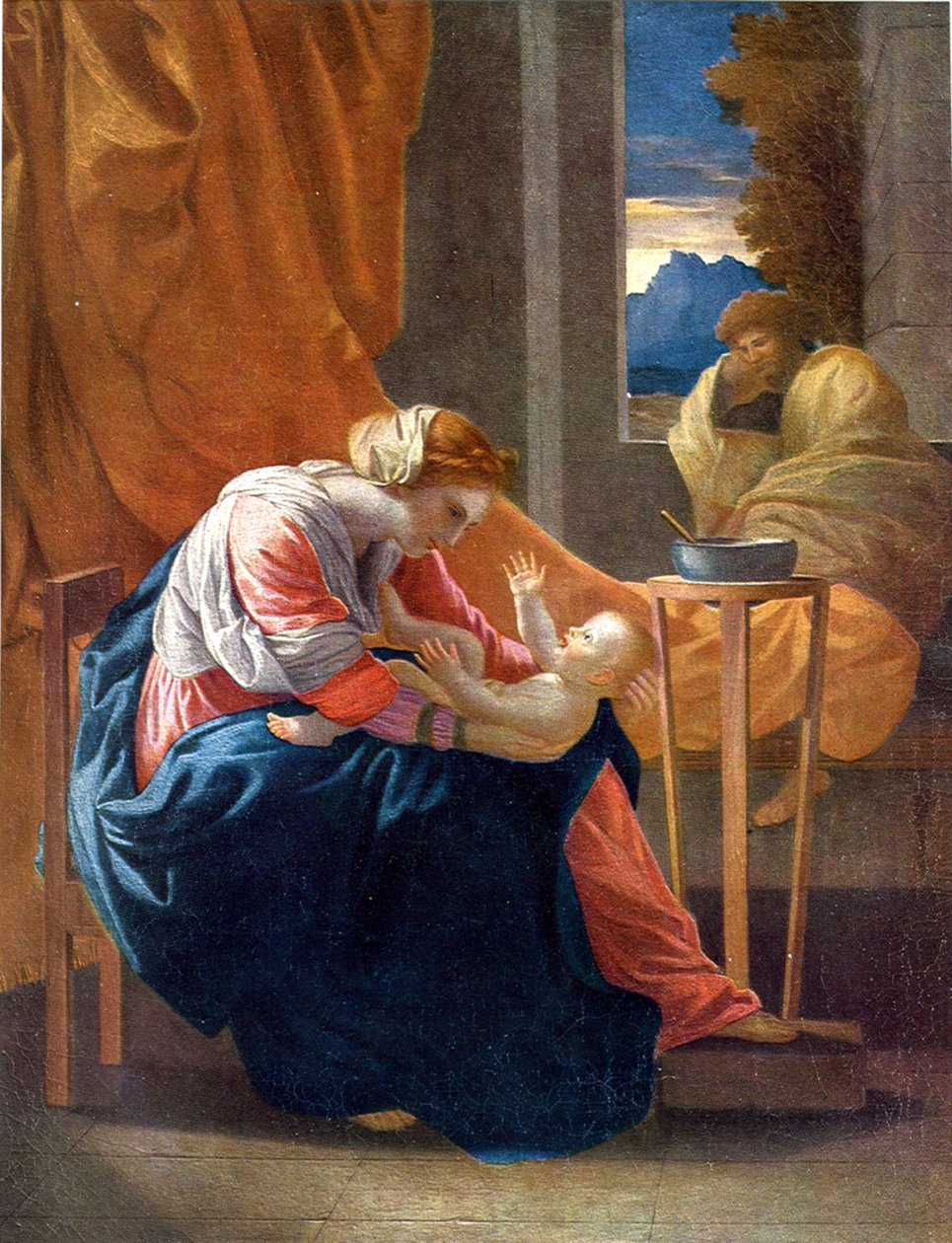 Sainte Famille tekijältä Nicolas Poussin