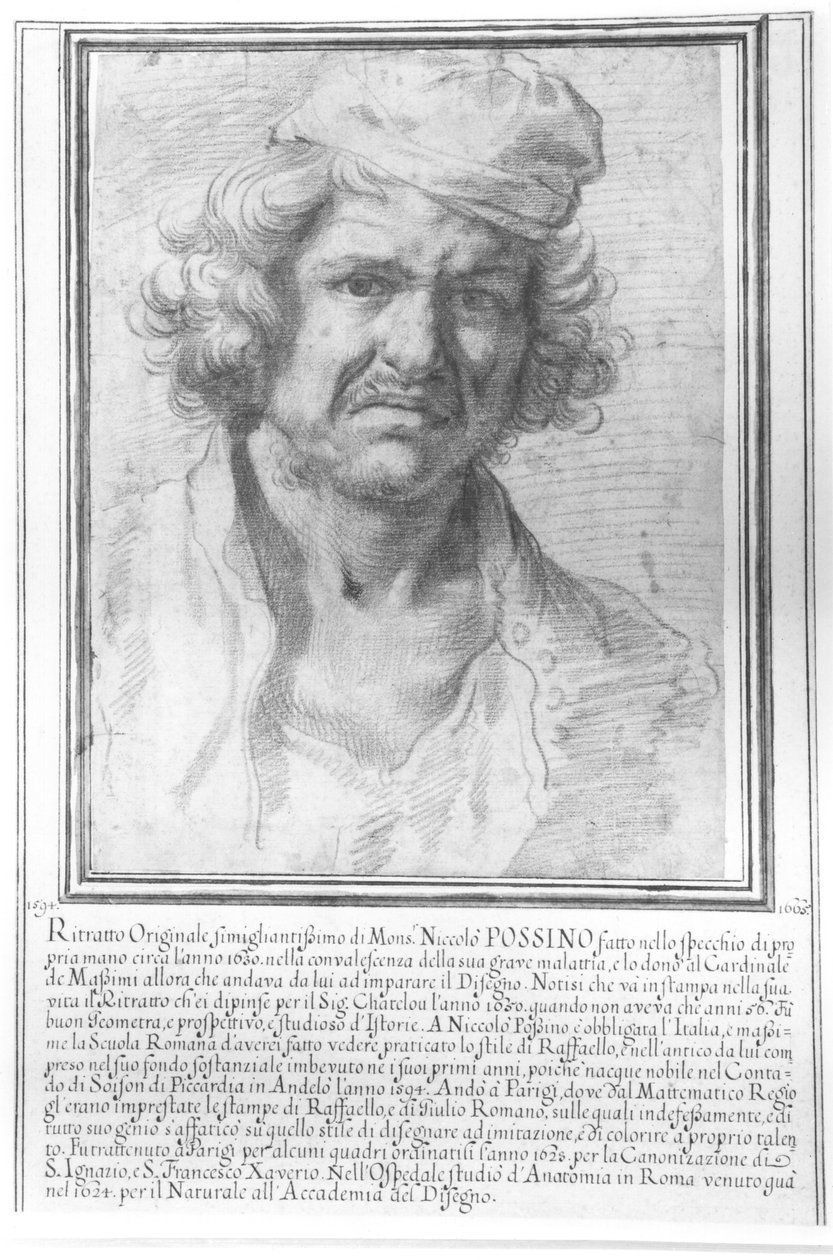 Omakuva tekijältä Nicolas Poussin