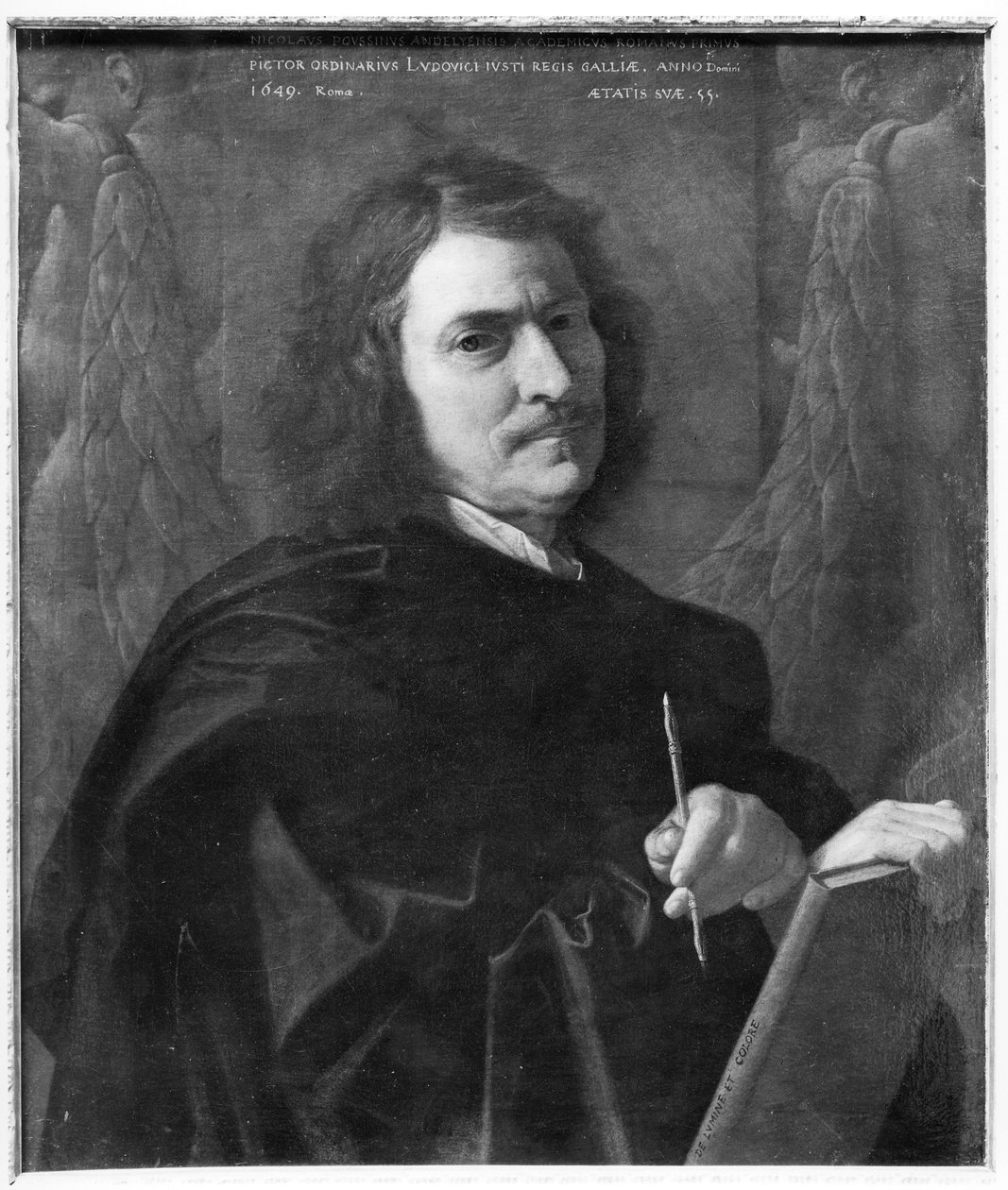Omakuva, 1649 tekijältä Nicolas Poussin