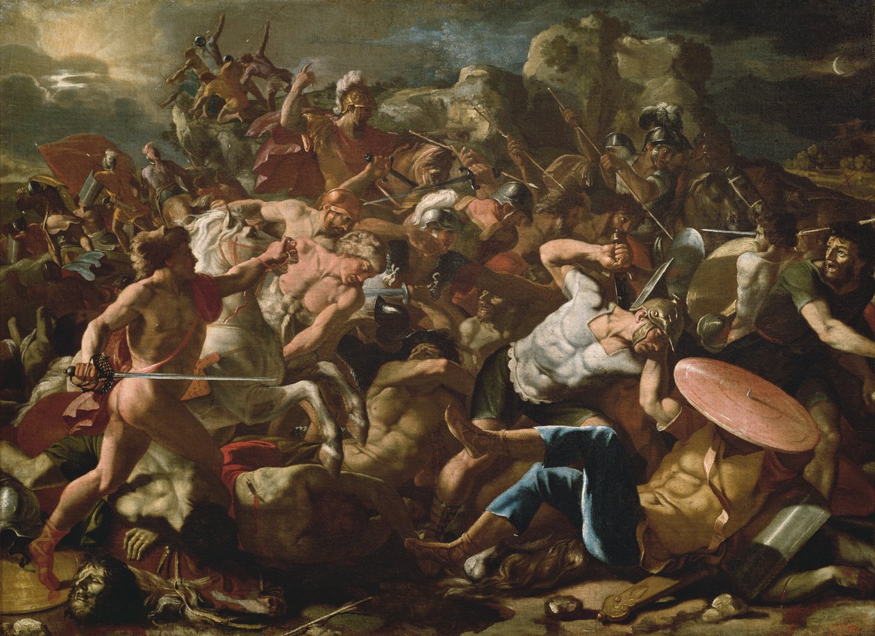 Taistelu tekijältä Nicolas Poussin