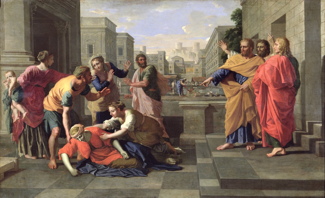 Sapphiran kuolema tekijältä Nicolas Poussin