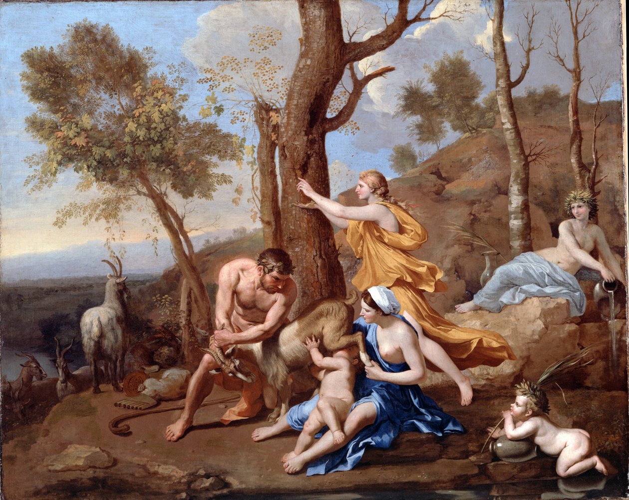 Jupiterin hoito tekijältä Nicolas Poussin