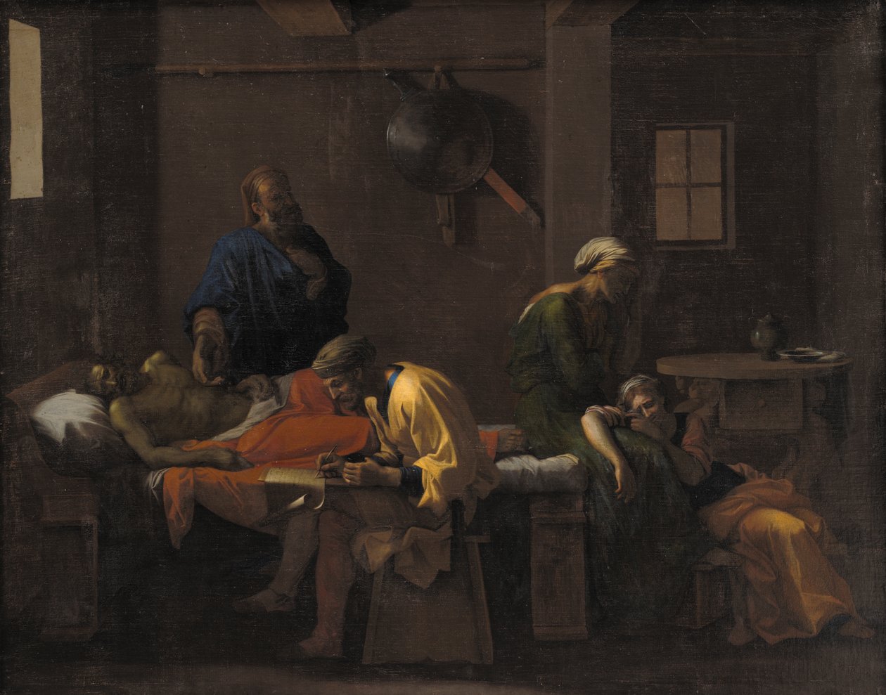 Eudamidasin testamentti tekijältä Nicolas Poussin