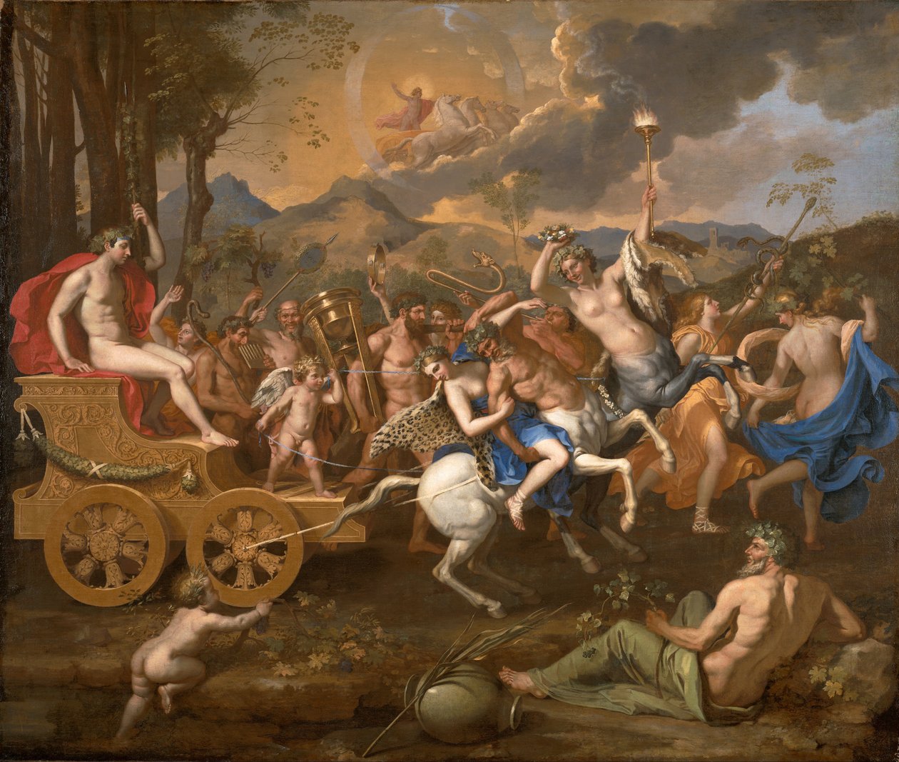 Bacchuksen voitto tekijältä Nicolas Poussin