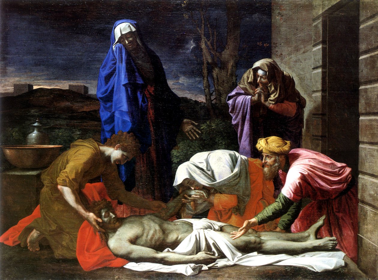 Valitusvirsi kuolleen Kristuksen puolesta tekijältä Nicolas Poussin