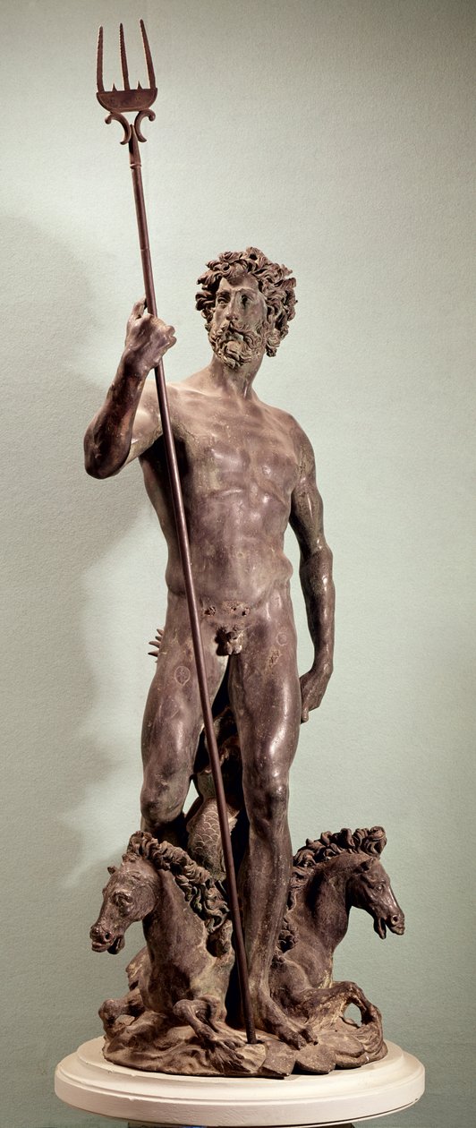 Neptunus (pronssi) tekijältä Nicolas Sebastien Adam