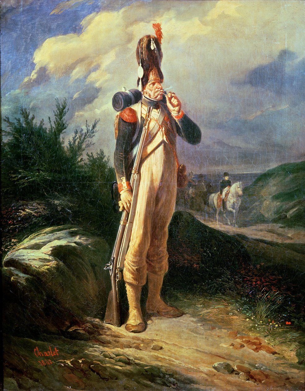 Grenadierikaarti, 1842 tekijältä Nicolas Toussaint Charlet