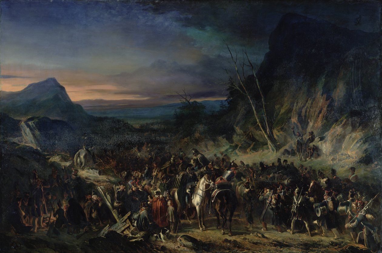 Roko, kampanja 1809, 1843 tekijältä Nicolas Toussaint Charlet