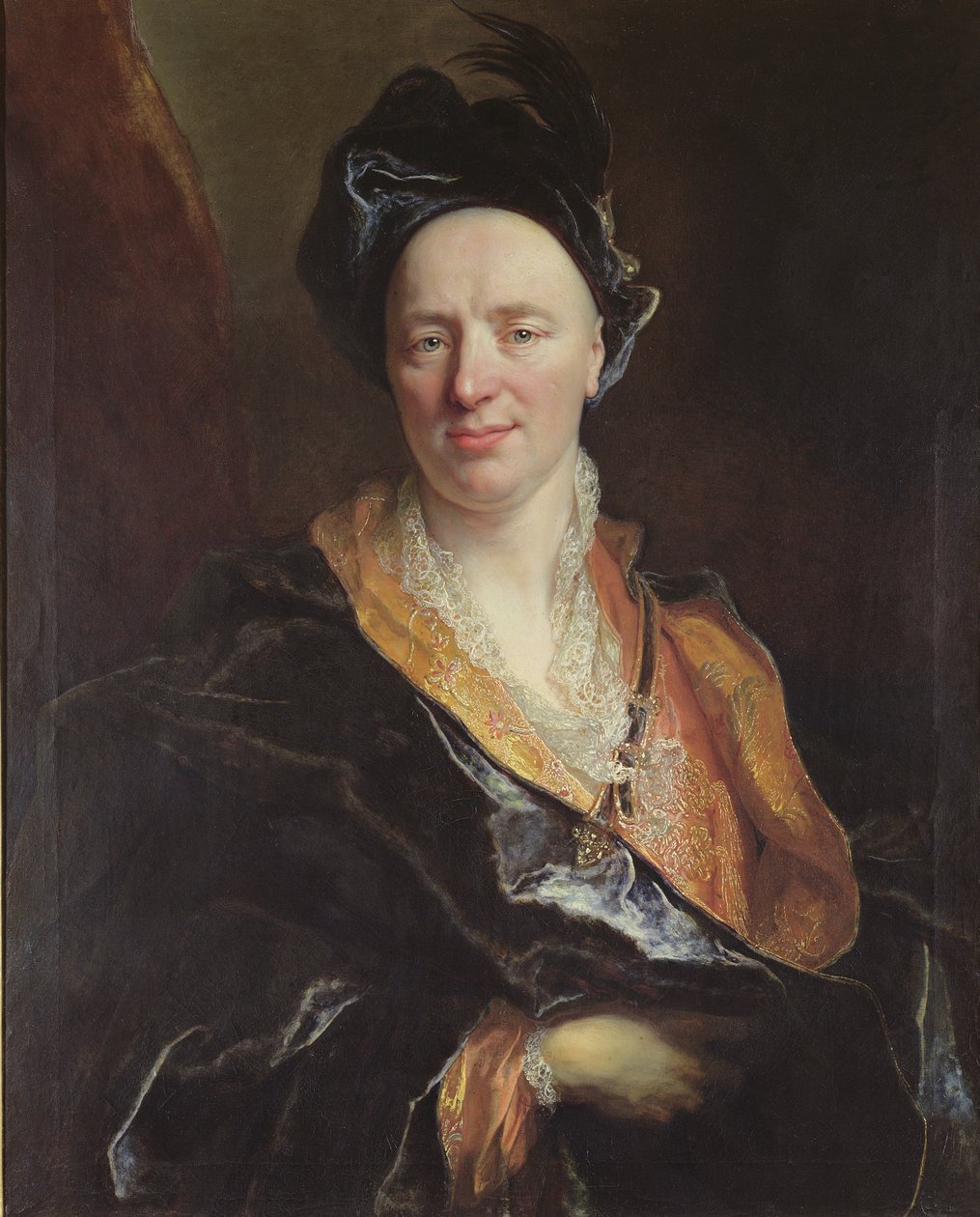Jean Baptiste Rousseaun (1671-1741) muotokuva 1710 tekijältä Nicolas de Largillière