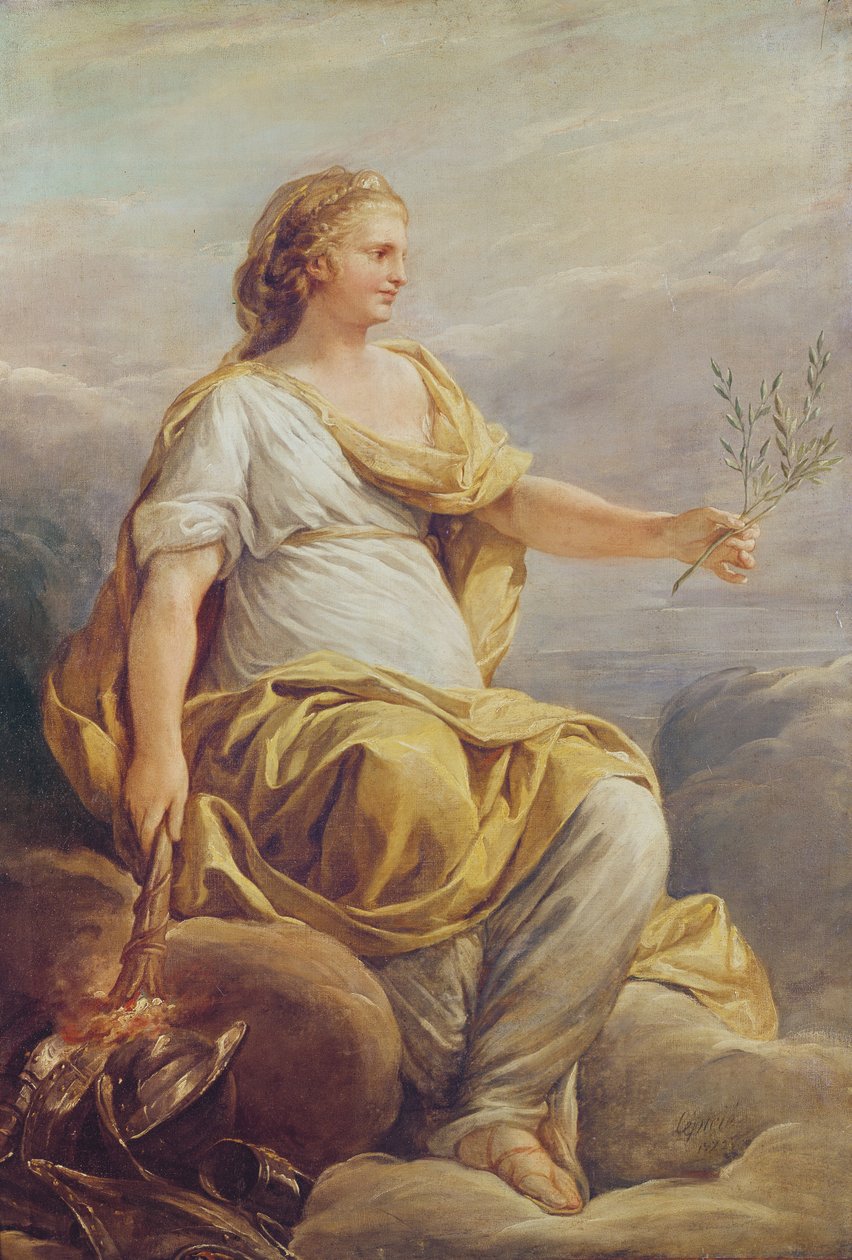 Rauhan allegoria tekijältä Nicolas Bernard Lepicie