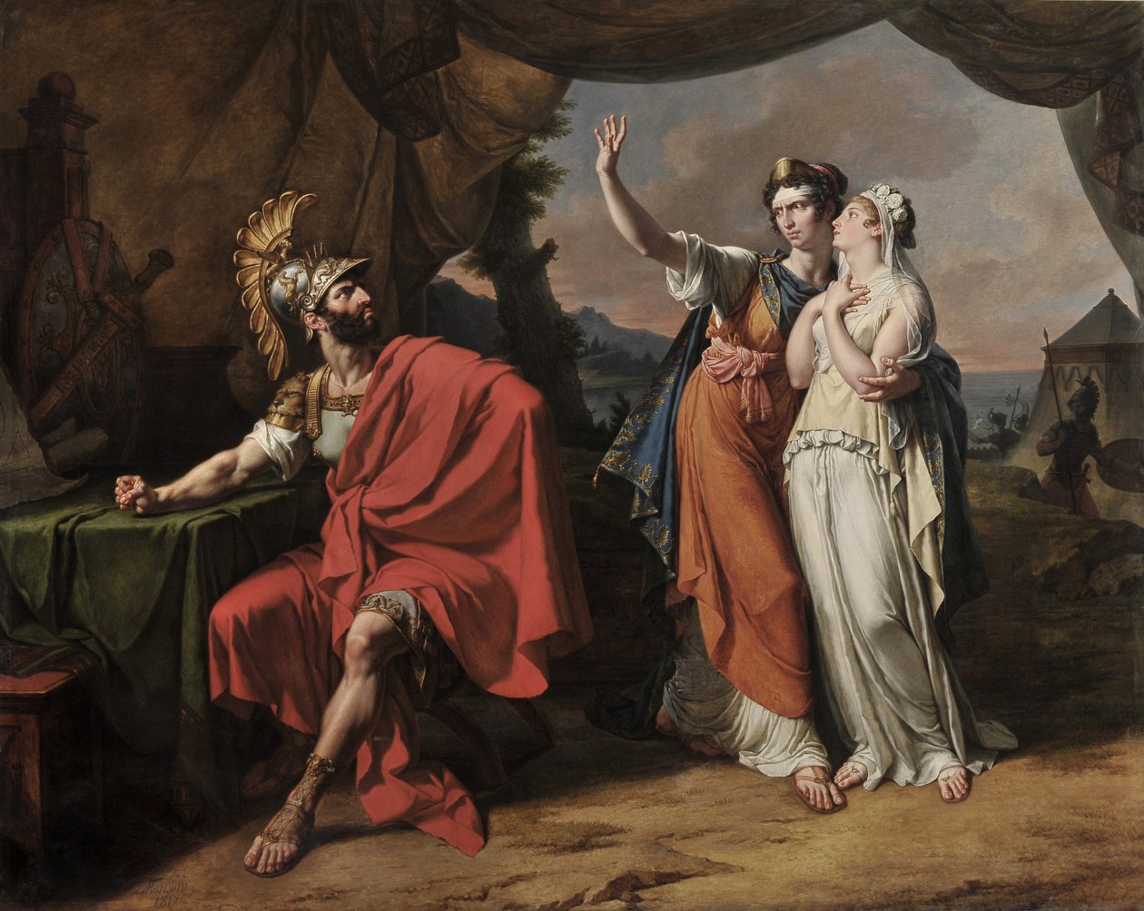 Iphigenia Aulidesissa tekijältä Nicolas Andre Monsiau