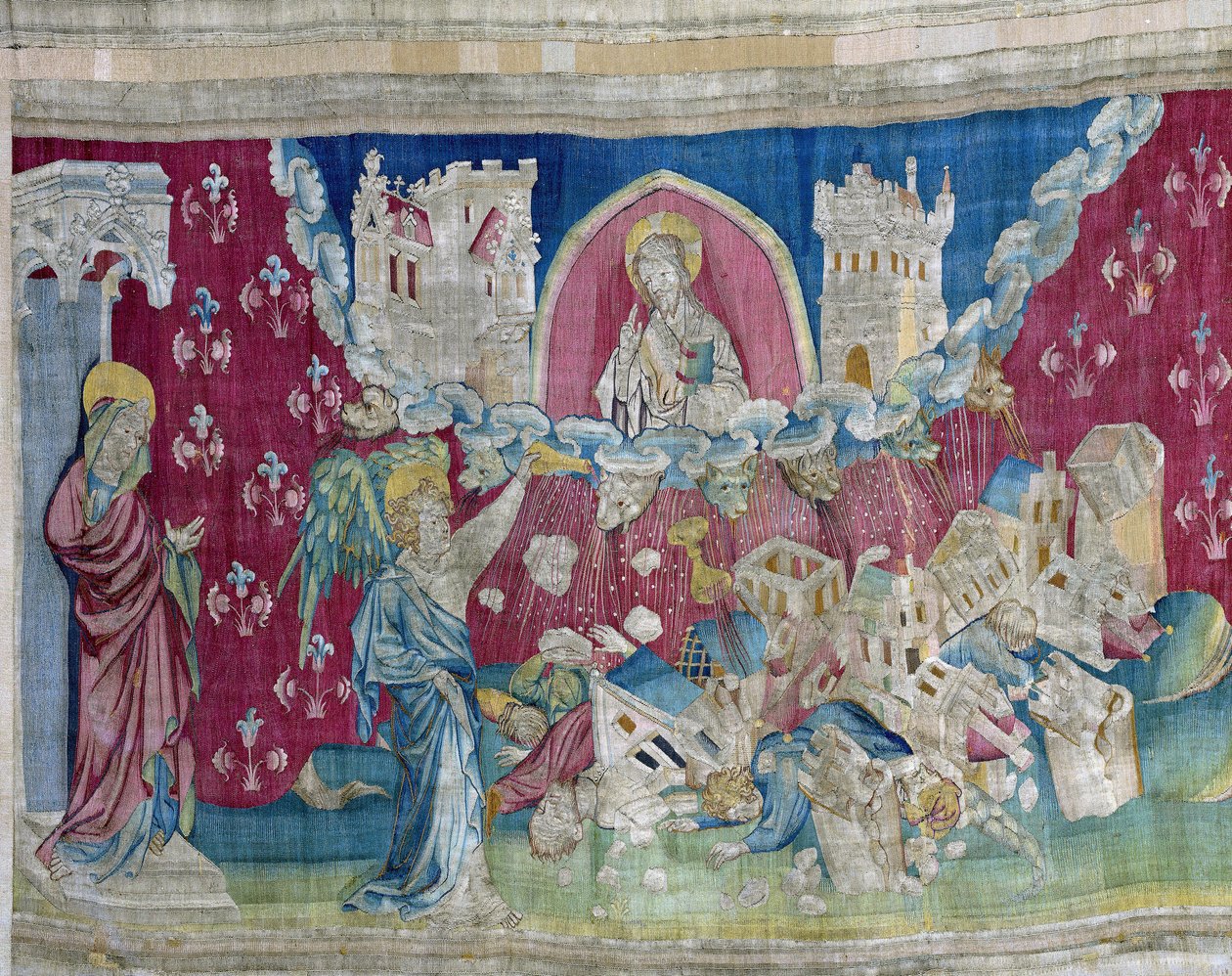 Apocalypse Tapestry tai "Apocalypse of Angers" tekijältä Nicolas Bataille